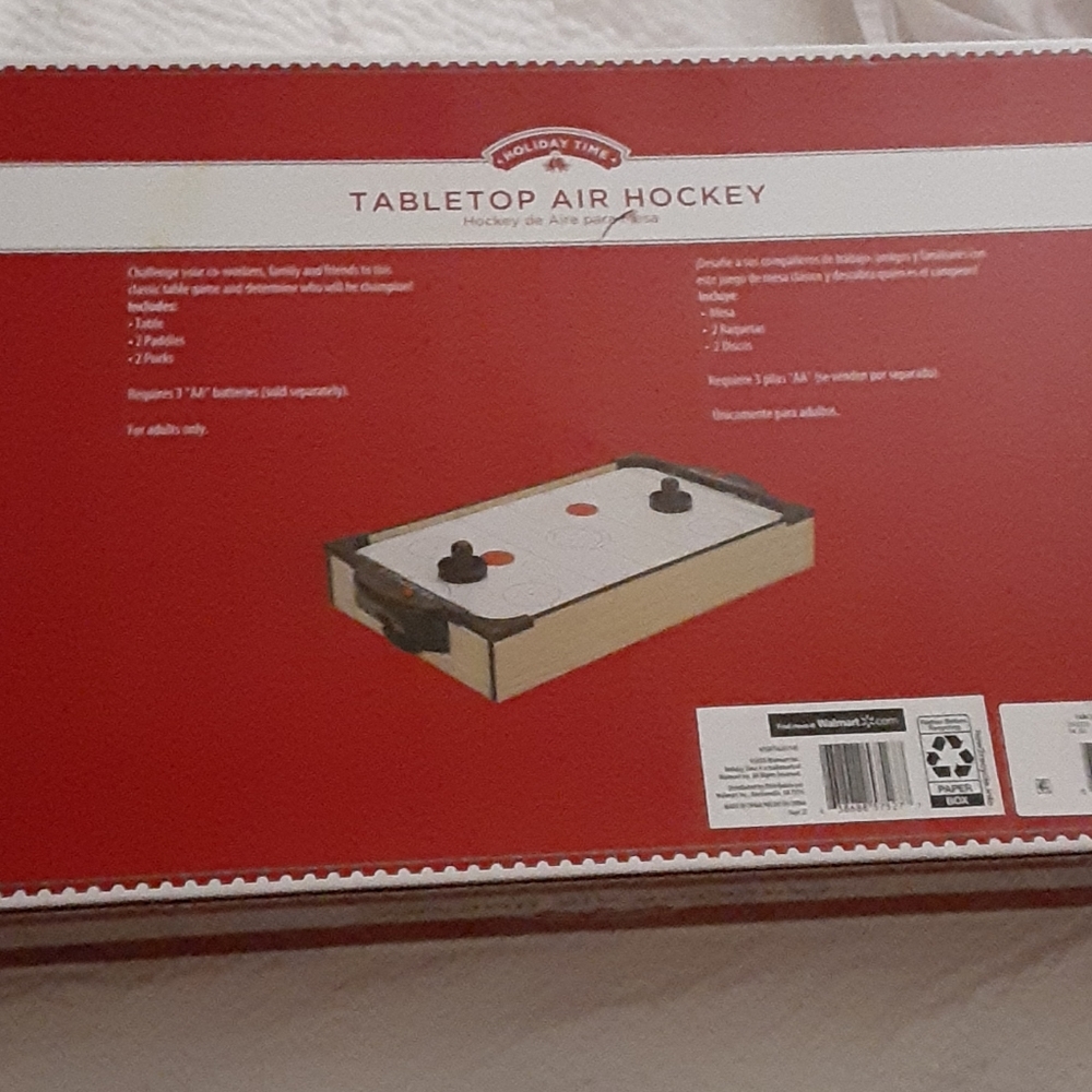 Air hockey